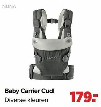 Baby carrier cudl