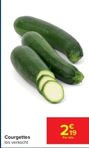 Carrefour Courgettes aanbieding