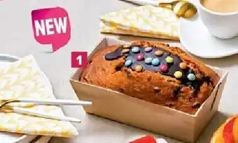 Cake met stukjes chocolade