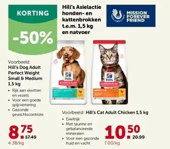 AVEVE Hill’s dog adult perfect weight small & medium 1,5 kg aanbieding