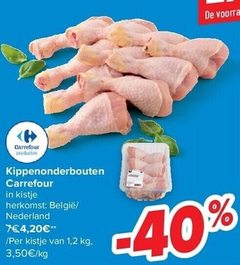 Carrefour Kippenonderbouten carrefour aanbieding