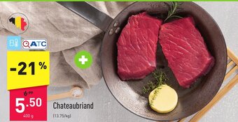 ALDI Chateaubriand 400g aanbieding