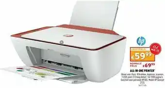 Trafic All-in-one printer hp deskjet 2723 aanbieding