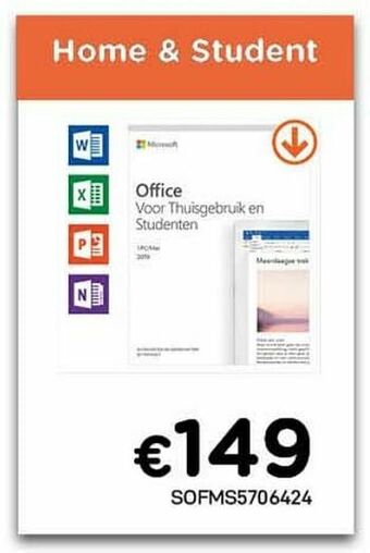 CompuDeals Office home + student aanbieding