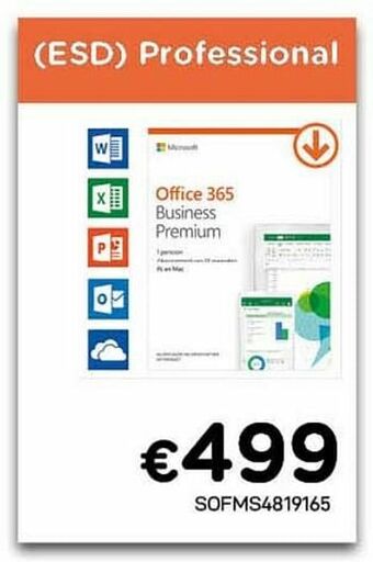 CompuDeals Office 365 business premium aanbieding