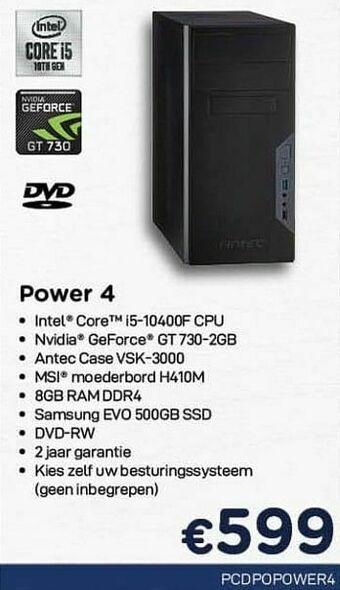 Pointer systems power 4