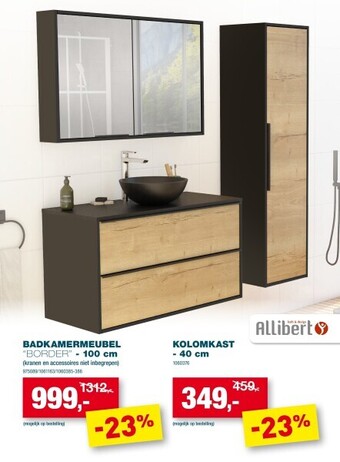 Hubo Badkamermeubel aanbieding