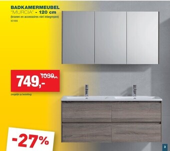 Hubo Badkamermeubel aanbieding