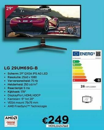 CompuDeals Lg 29um69g-b aanbieding