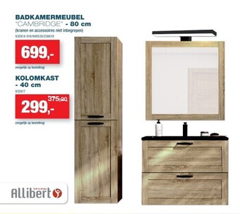 Hubo Badkamermeubel aanbieding