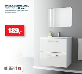 Hubo Badkamermeubel aanbieding