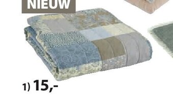 Jysk Humle plaid aanbieding