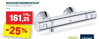Hubo Douchethermostaat “precision start“ aanbieding
