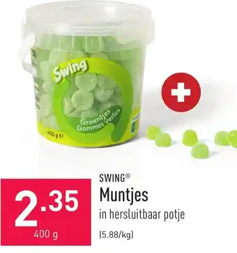 ALDI Swing Muntjes 400g aanbieding