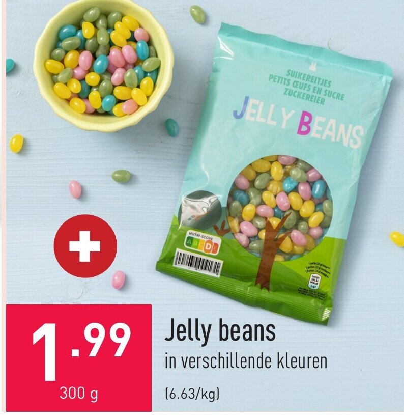 Jelly Beans 350g promotie bij ALDI