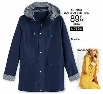 Damart Parka waterafstotend aanbieding