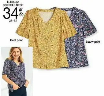 Damart Blouse soepele stof aanbieding