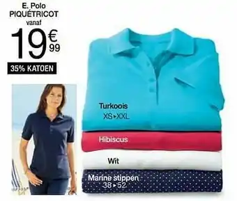 Polo piquétricot