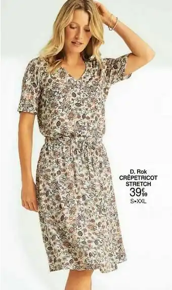 Damart Rok crêpetricot stretch aanbieding