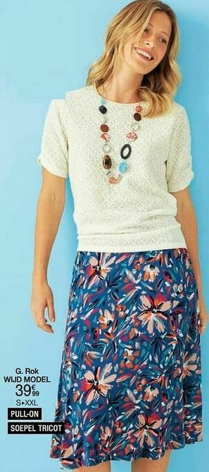 Damart Rok wijd model aanbieding