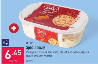 ALDI Lotus Speculoosijs 950ml aanbieding