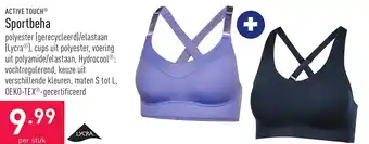 ALDI Active Touch Sportbeha aanbieding
