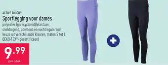 ALDI Active Touch Sportlegging Voor Dames aanbieding