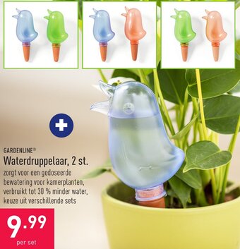 ALDI Gardenline Waterdruppelaar 2st aanbieding