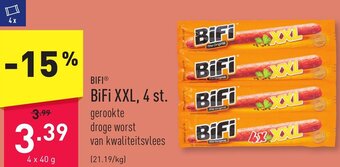ALDI BiFi XXL 4 x 40g aanbieding