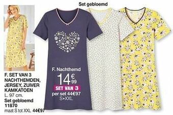 Damart Nachthemd aanbieding