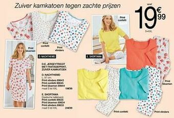 Damart Nachthemd aanbieding
