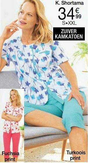 Damart Shortama aanbieding