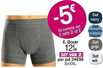 Damart Boxer aanbieding