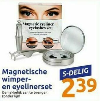 Magnetische wimper- en eyelinerset