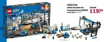 Intertoys Lego city raket bouwen en transporteren 60229 aanbieding