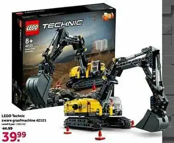 Lego technic zware graafmachine 42121