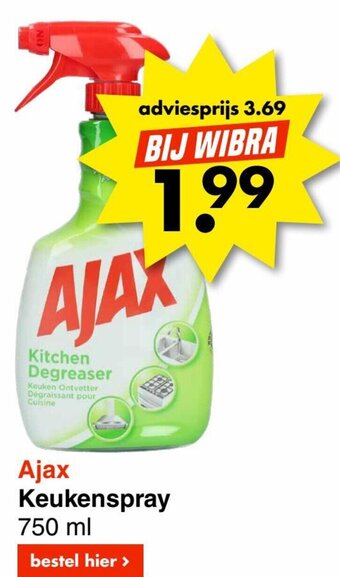 Ajax keukenspray 750ml