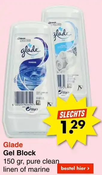 Glade gel block 150 gr