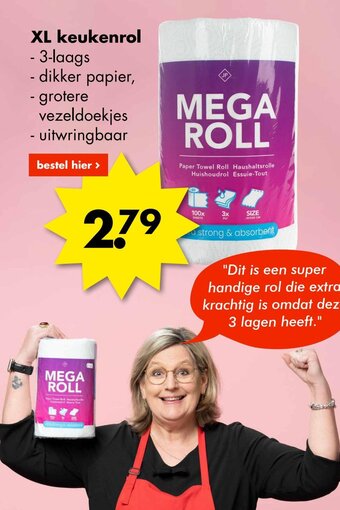 XL keukenrol