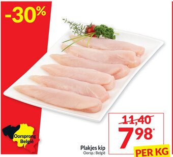 Intermarché Plakjes kip per kg aanbieding
