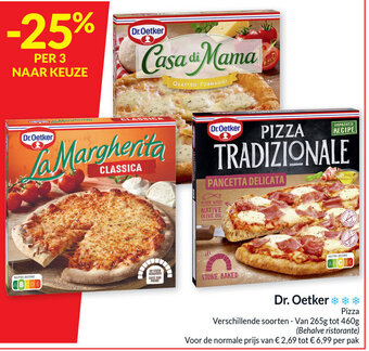 Intermarché Dr. oetker pizza aanbieding