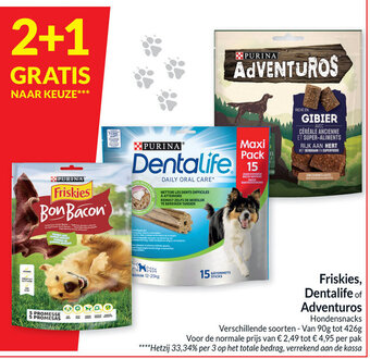 Friskies dentalife of adventuros