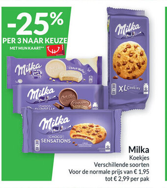 Milka koekjes