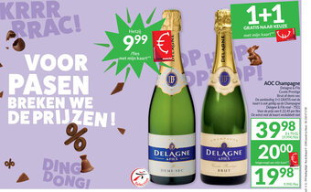 Intermarché AOC champagne aanbieding