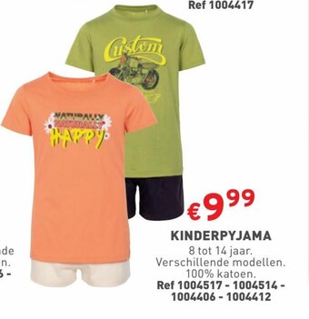 Trafic Kinderpyjama aanbieding