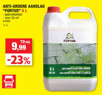 Hubo Fortus anti-groene aanslag 5L aanbieding