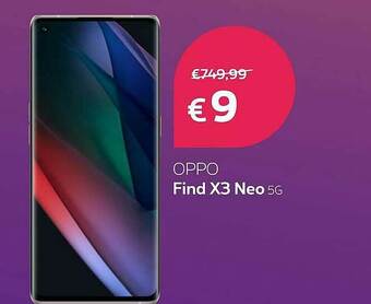 Proximus Oppo Find X3 Neo 5g aanbieding