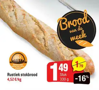Rustiek Stokbrood