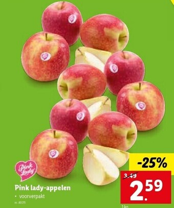 Lidl Pink lady-appelen nr. 80215 aanbieding