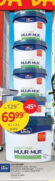 Brico Muurverf aanbieding